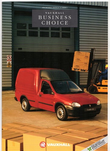 Vauxhall van range 1993 - range, 1993-1994