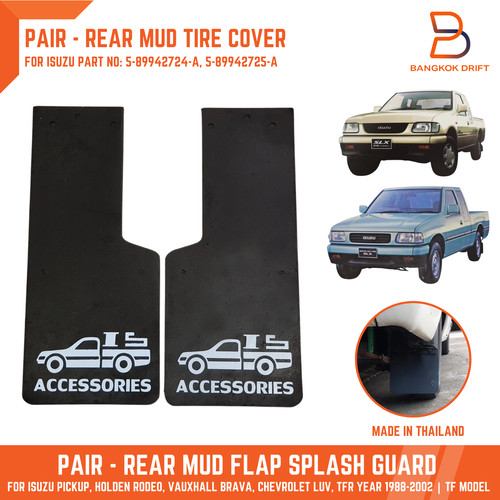 Rear mud flaps for - mud,