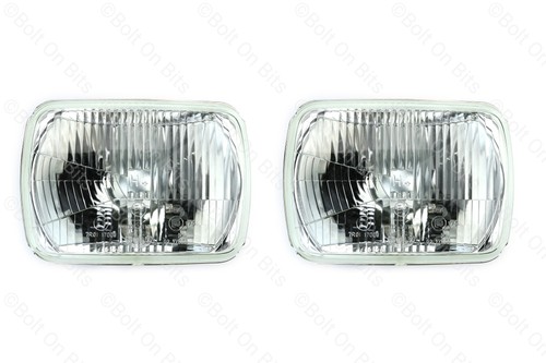 Rectangular halogen headlights - rectangular,
