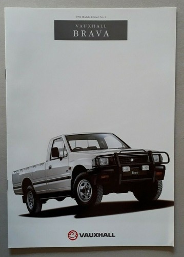 Vauxhall brava brochure 1991 - vauxhall,
